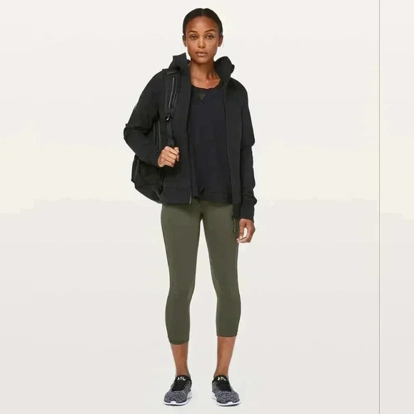 Lululemon Athletica Olive Green Leggings - Picture 1 of 15